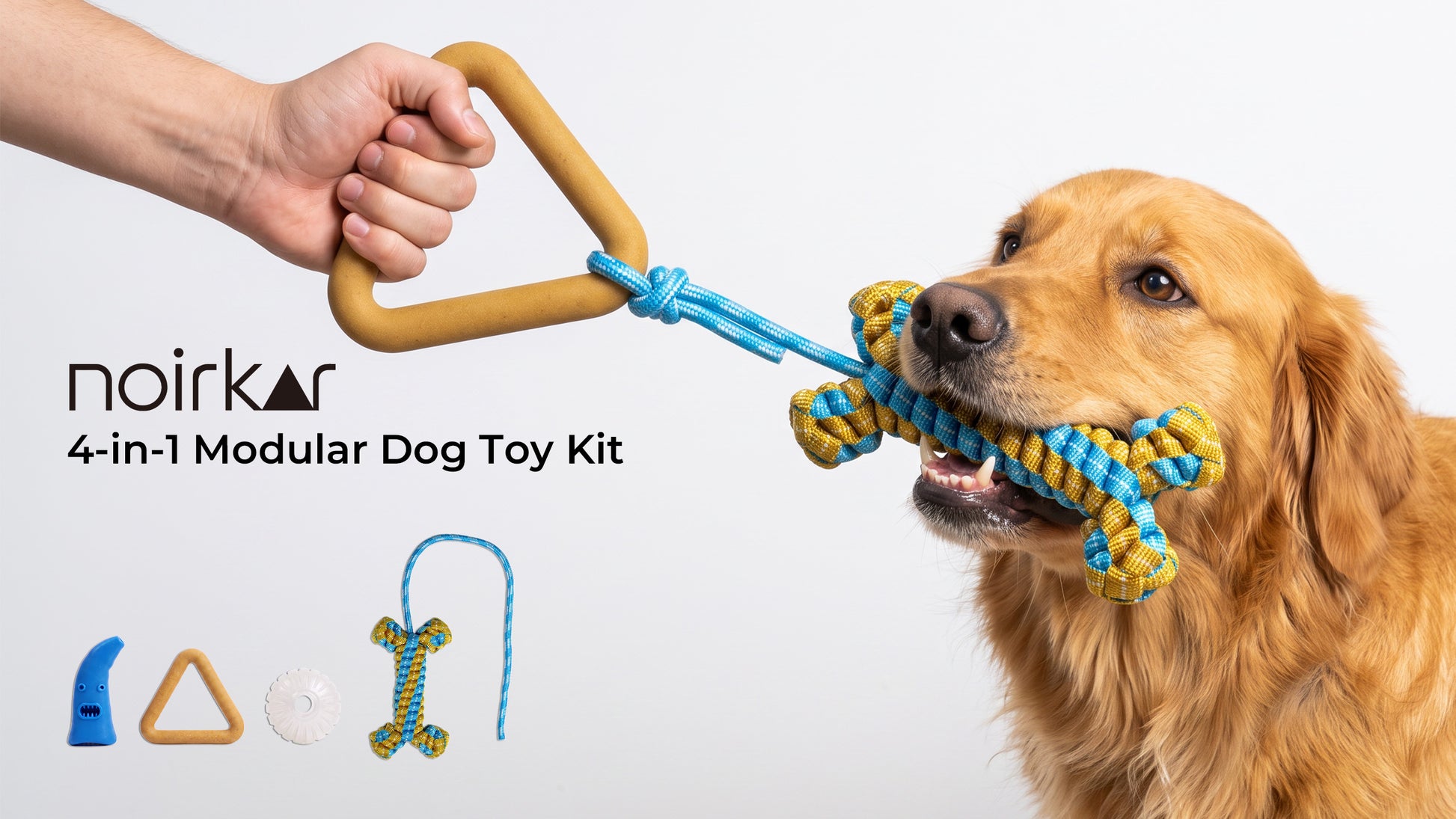 Pawlink modular dog toy system complete set